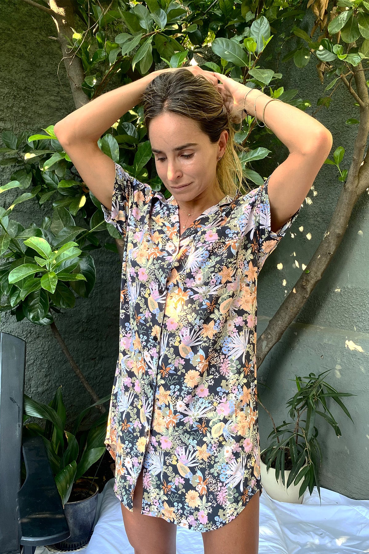 Camisa de dormir Flora