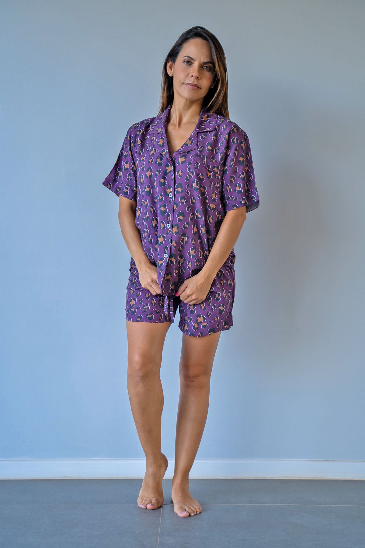 Pijama corto Luna