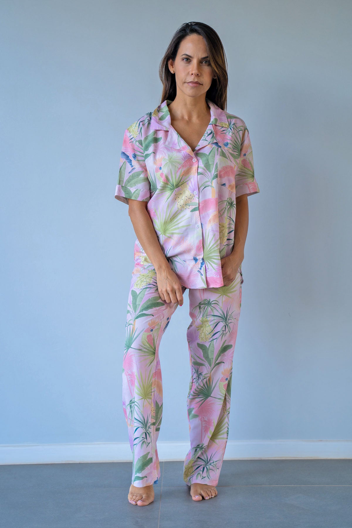 Pijama medio Paraíso